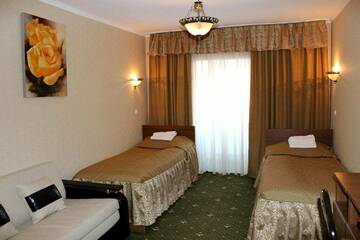 Фото номера Стандартный двухместный номер с 1 кроватью или 2 отдельными кроватями Гостиница Домик у причала г. Ломоносов 4